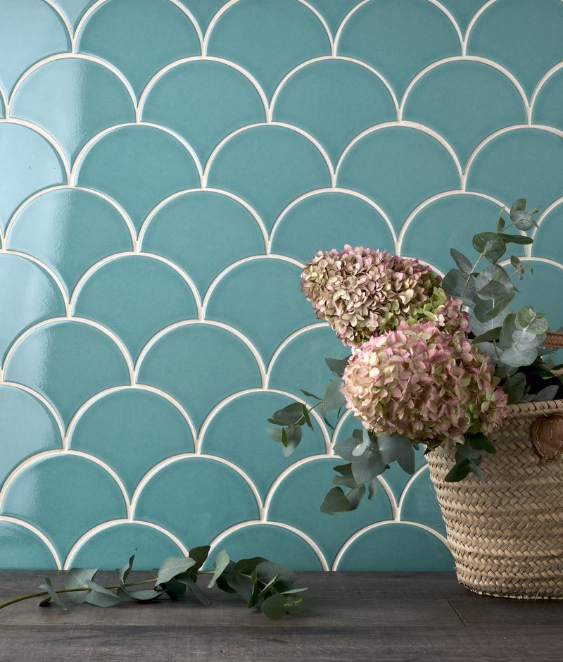 Scallop Tile Roo Scallop Tiles | Scallop Fish Scale Tiles | Marlborough Tiles
