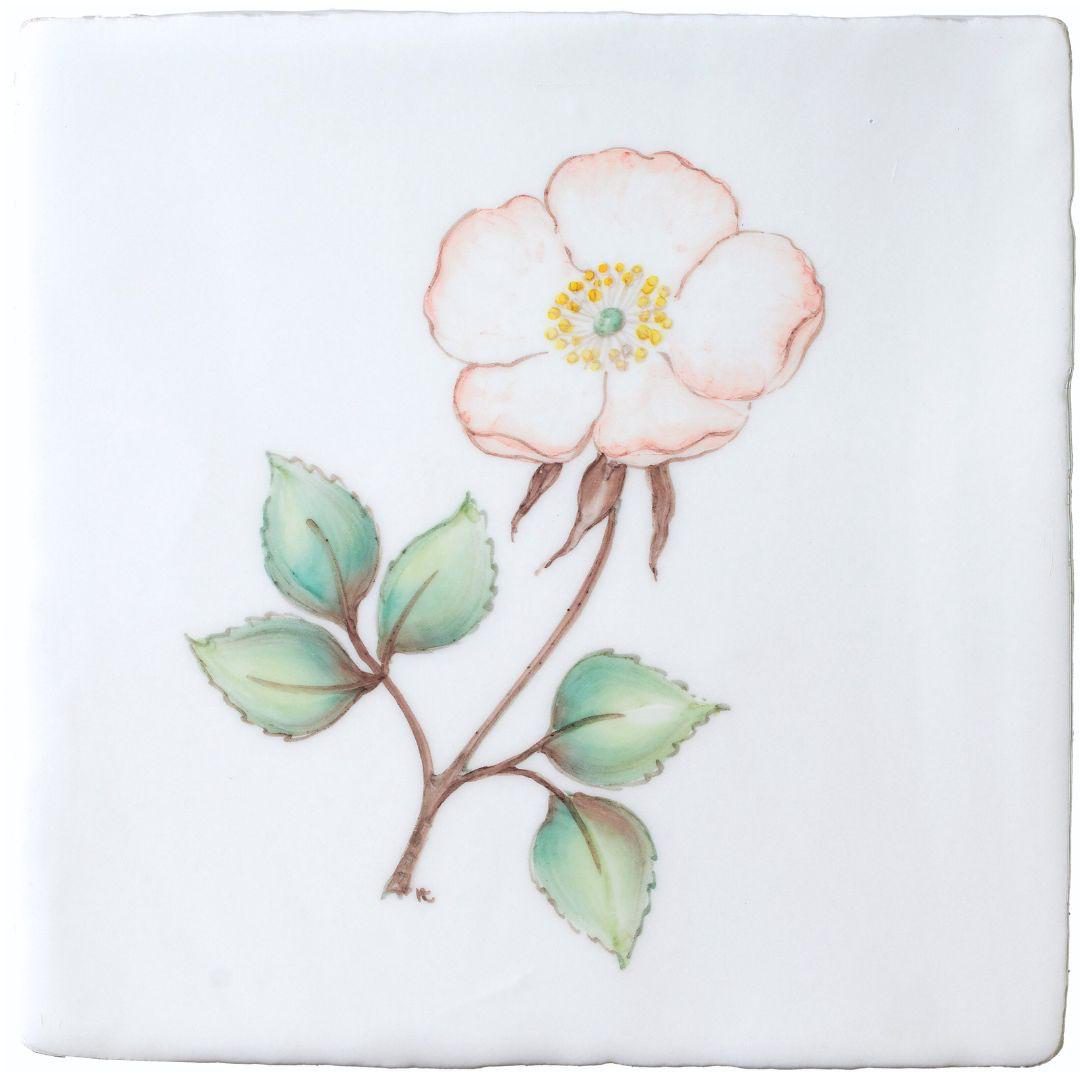 Spring Flowers Hand Painted Tiles | Wall Tiles | Marlborough Tiles