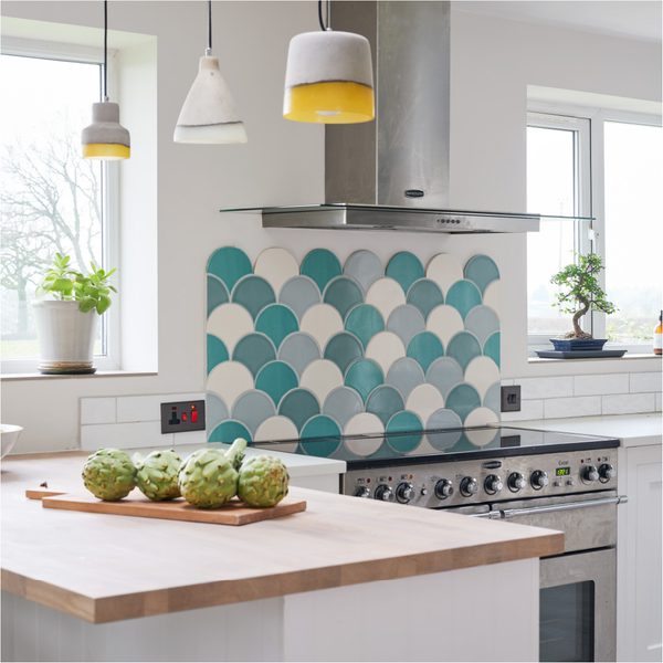 Scallop Tile Roo Scallop wall tiles - Classic Elegance | Marlborough Tiles | US